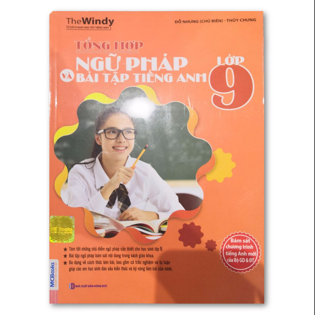 Sách - Tổng Hợp Ngữ Pháp Và Bài Tập Tiếng Anh Lớp 9 | BigBuy360 - bigbuy360.vn