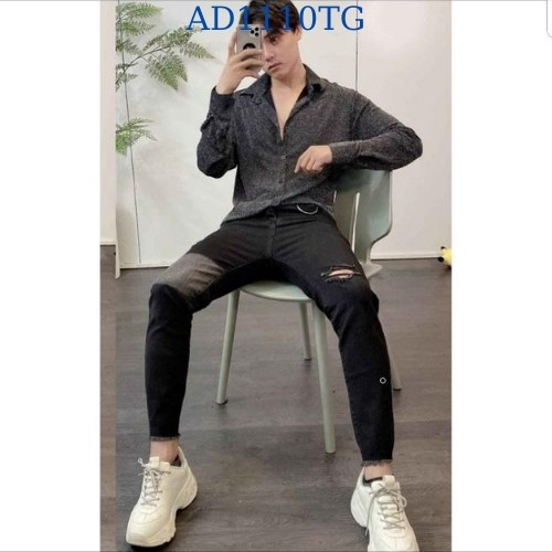 Quần Jean Nam Màu Đen 🔵 𝐅𝐑𝐄𝐄 𝐒𝐇𝐈𝐏 🔵 Quần Bò Nam Co Giãn Thời Trang Hpfashion - Qjnhp08 | BigBuy360 - bigbuy360.vn