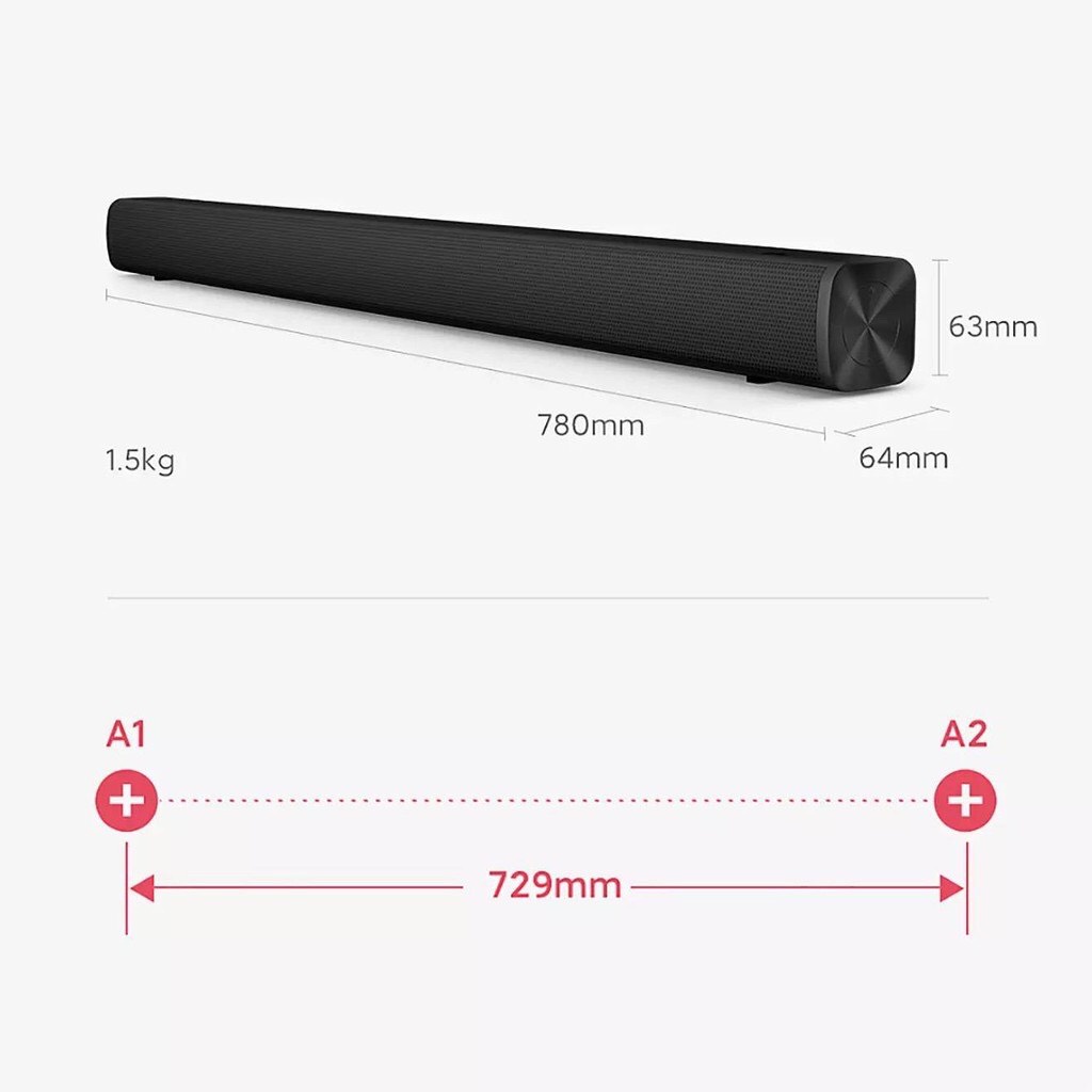 Loa Thanh Bluetooth 5.0 không dây Xiaomi Redmi TV Soundbar 30W- NHẬP KHẨU CHÍNH HÃNG - Full Box