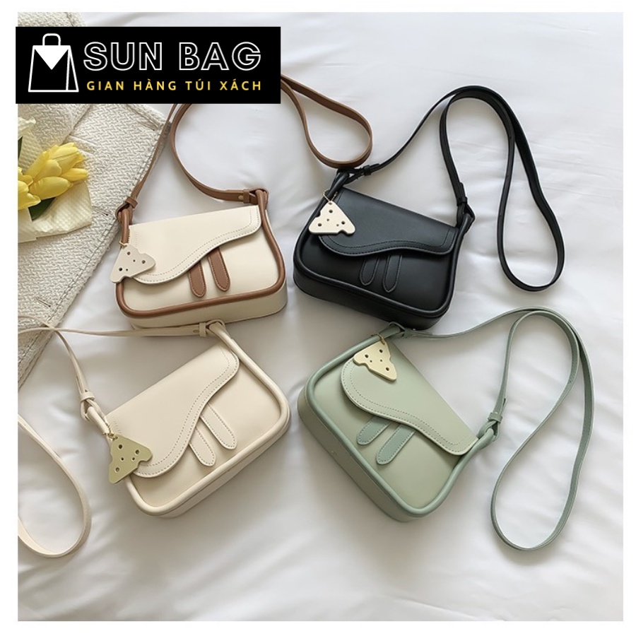 Túi xách nữ đeo chéo, đeo vai, túi cnk đi chơi, đi học, da đẹp, thời trang cao cấp size 21cm SB264
