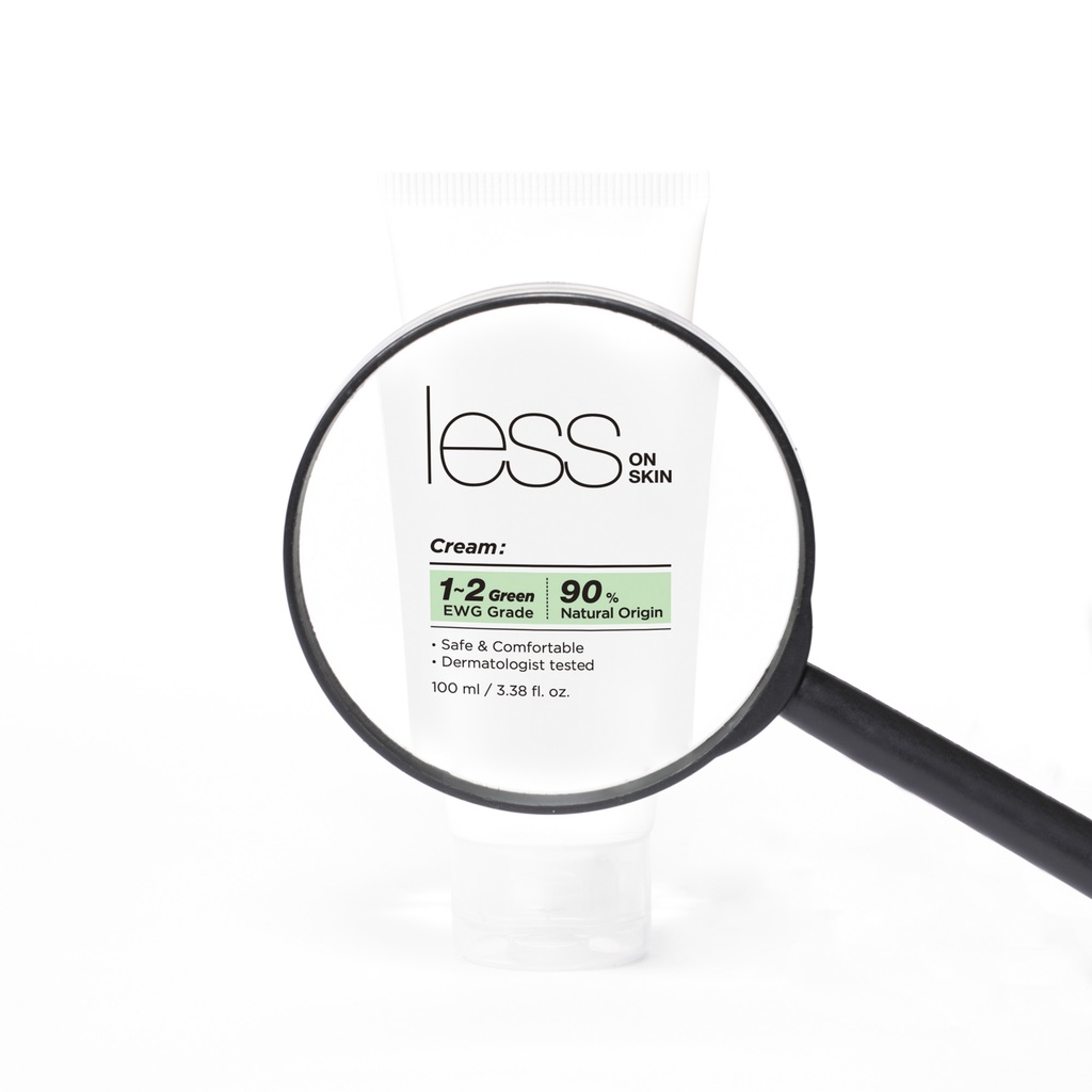 Kem Dưỡng Holika Holika Hàn Quốc Less On Skin Cream cấp ẩm tăng độ đàn hồi thải độc cho da nhạy cảm 100ml - 7144
