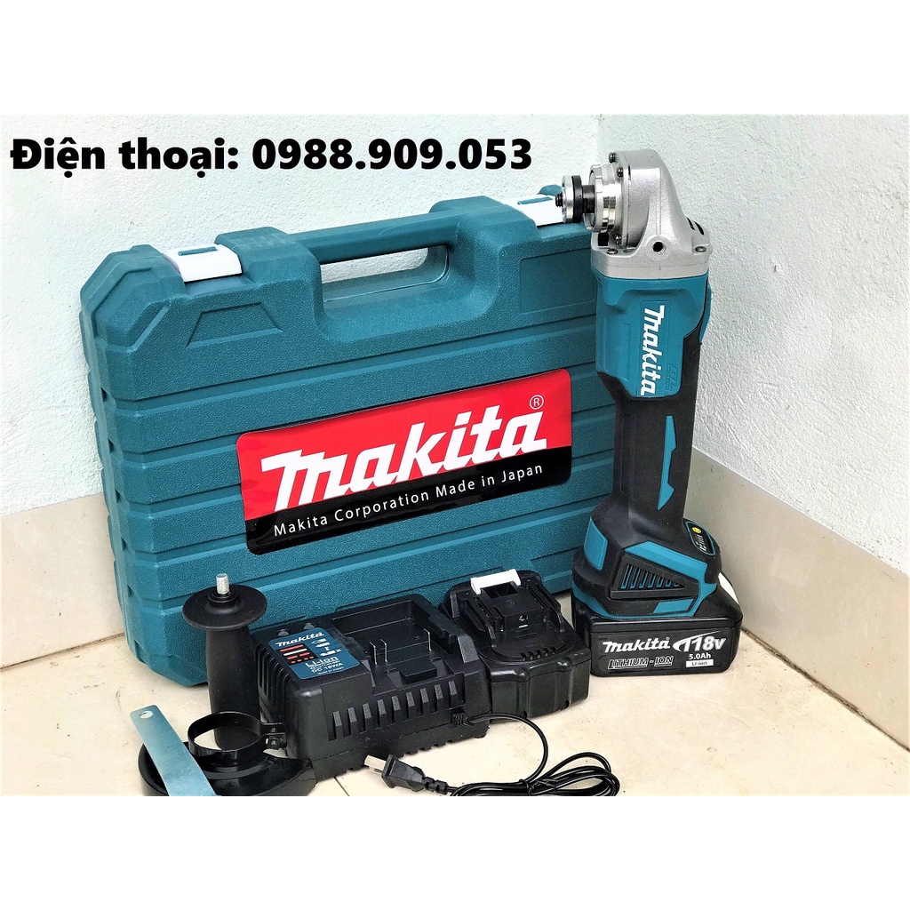 MÁY MÀI GÓC DÙNG PIN MAKITA 118V