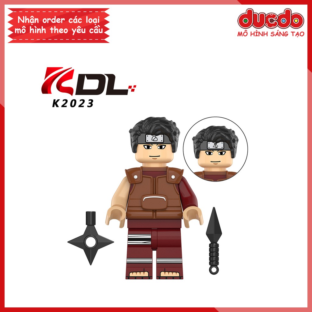 Minifigures các nhân vật trong Naruto Akatsuki với áo giáp mới - Đồ chơi Lắp ghép Xếp hình Mô hình Mini KDL804