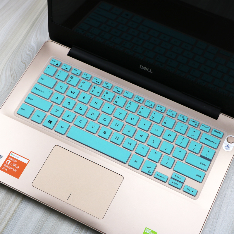 Vỏ bọc silicon siêu mỏng cho bàn phím laptop Dell 7000pro 7380 14 Inch