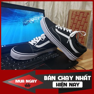 Giày Van (V) Old Skool Đen Trắng Giá Rẻ