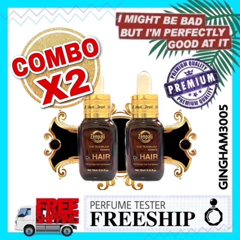 COMBO 2 chai ✦GH✦ Tinh chất dài mi, mọc tóc Dr Hair Zenpali FREESHIP