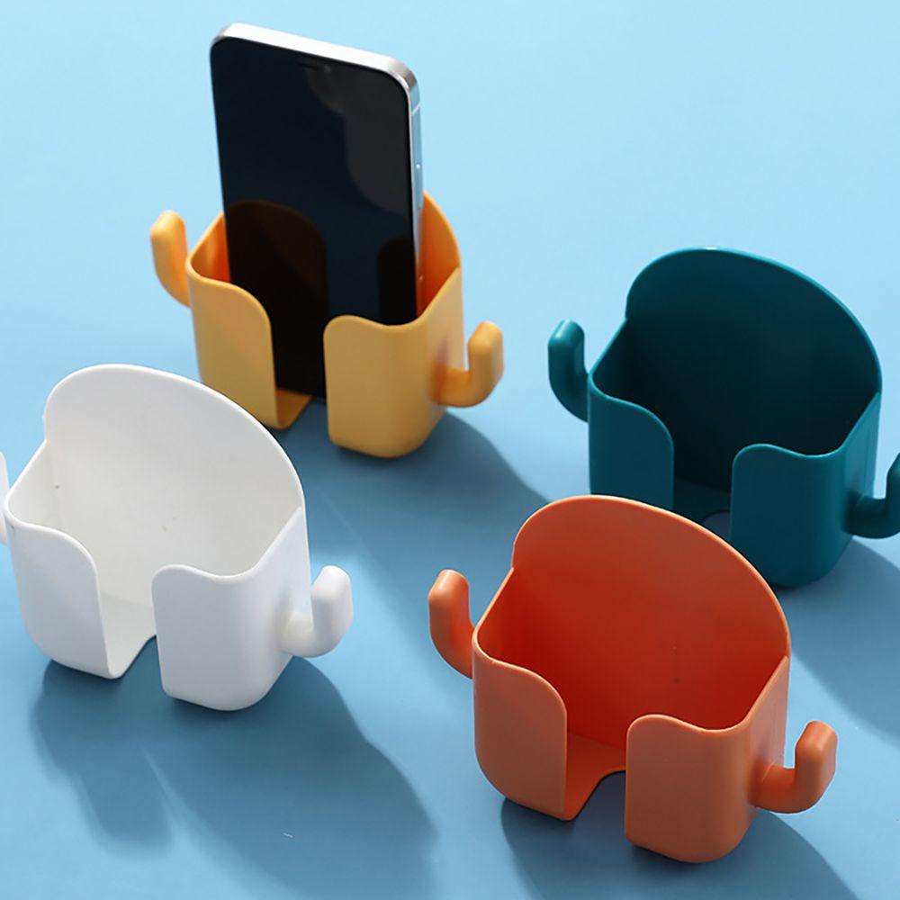 Hộp Nhựa ABS Màu Trơn Có Móc Tai Sắp Xếp Gọn Gàng Cho Phòng Tắm