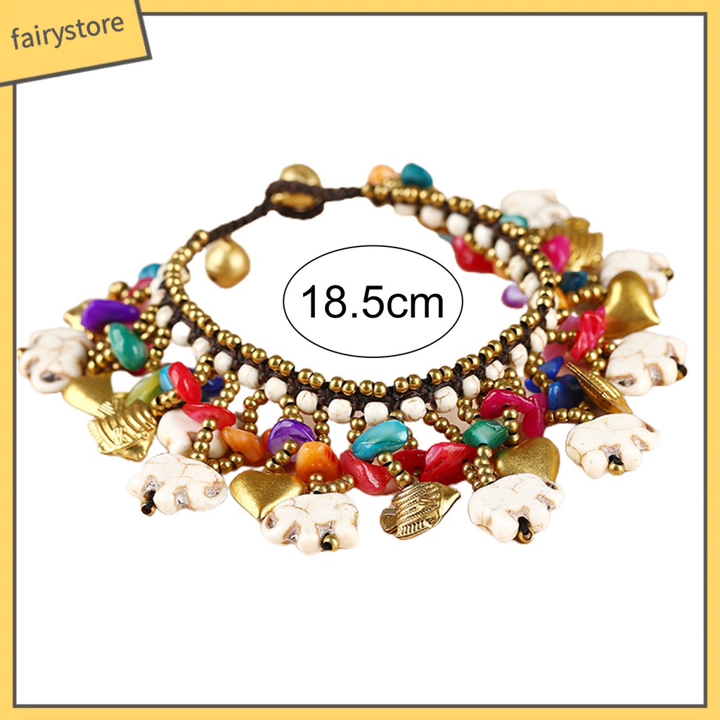 Vòng tay chuỗi hạt phong cách Bohemian thời trang cá tính