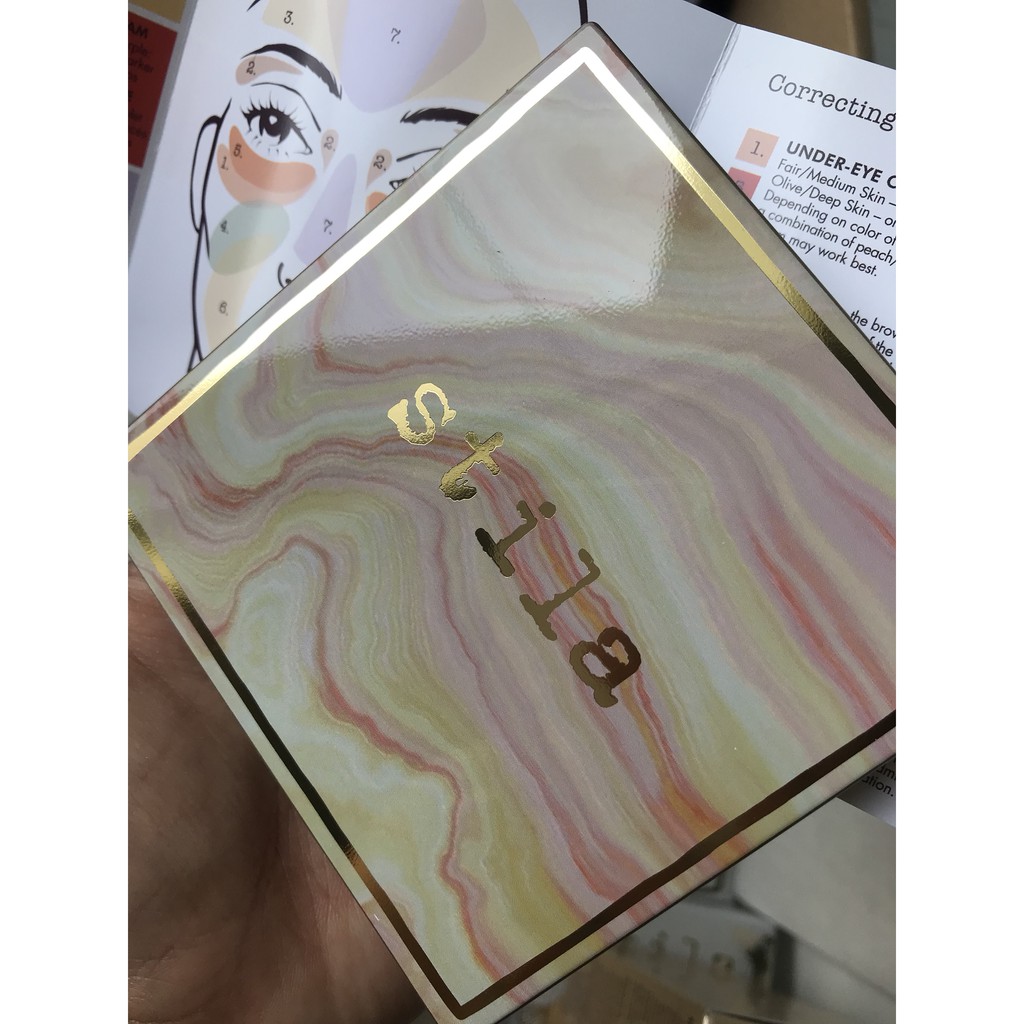 Triệt Sắc Stila Correct & Perfect All-in-One Color Correcting Palette - Bảng Màu Che Khuyết Điểm