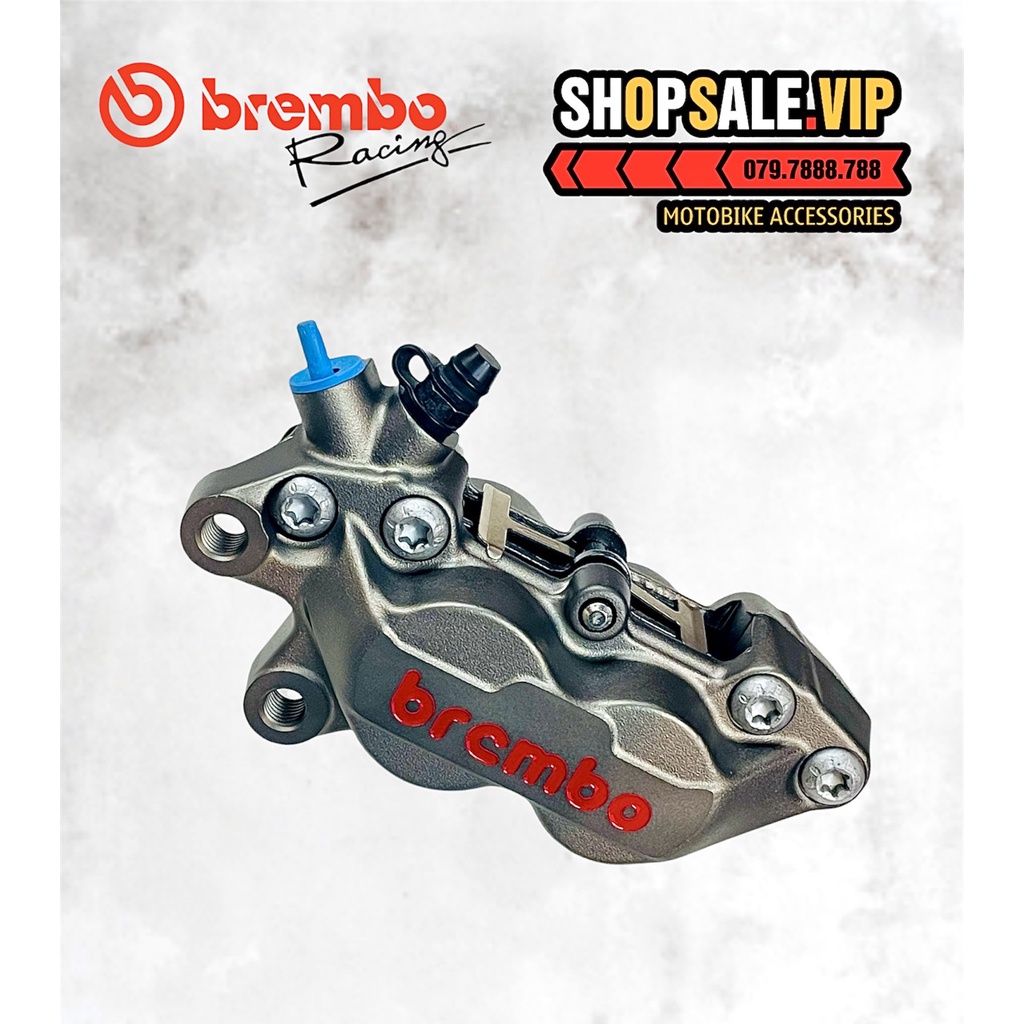 Heo Brembo P4 4Pis Chính Hãng (Heo Trái)