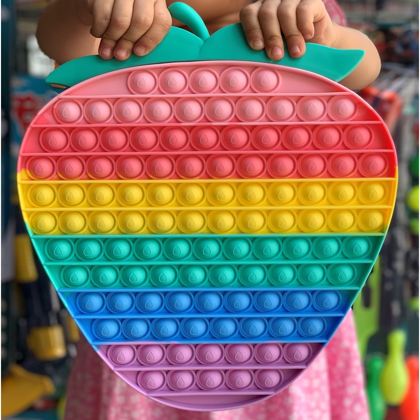 Pop it khổng lồ, đồ chơi bóp bong bóng giảm stress