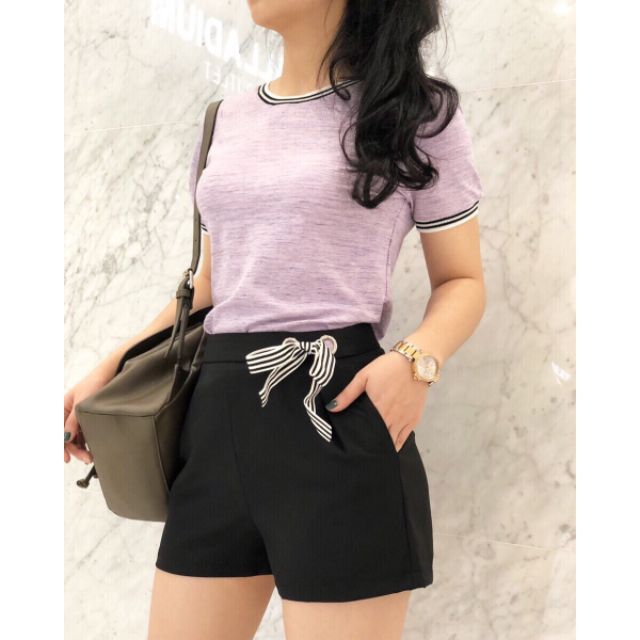 Set áo thun quần short Topshop