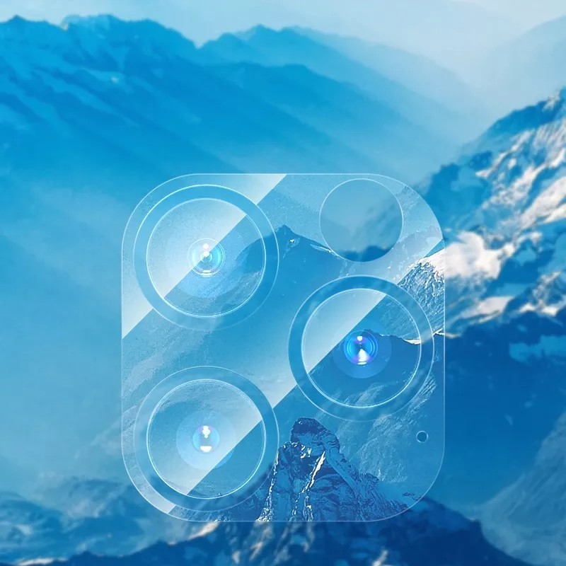 Cường lực camera iPhone 12, 12 mini, 12 Pro, 12 Pro Max full cụm, kính thật