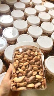 Hạt điều vỡ rang muối