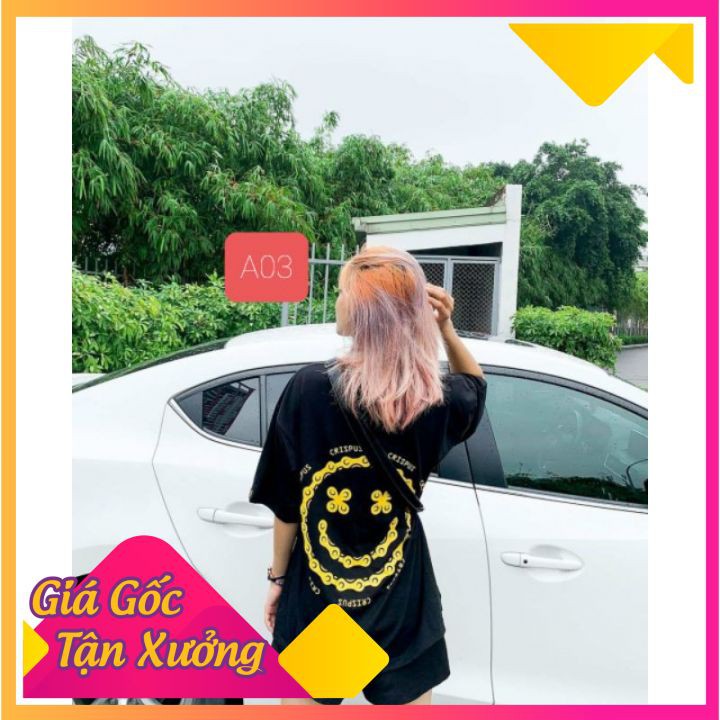 Áo Thun Tay Lỡ Form Rộng 💥 Oversize Dáng Unisex Nam Nữ