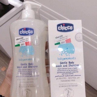<SALE HOT> Sữa tắm gội chicco chiết suất từ yến mạch OM+200ml-500ml