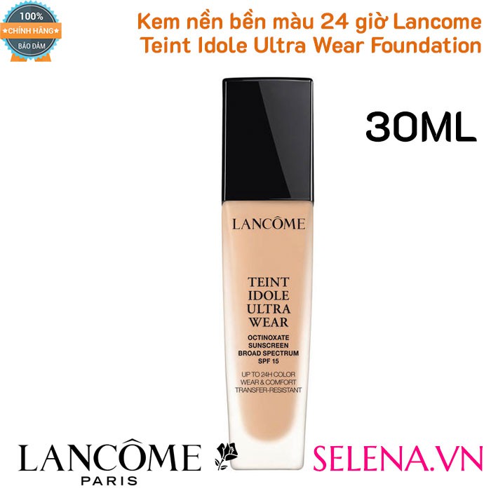 Kem nền Lancome Teint Idole Ultra Wear Foundation (nhiều màu)