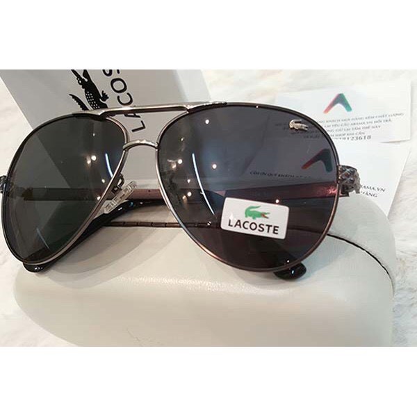 Mắt Kính Nam Lacoste2 Khói Bầu LC04 Full Box ( Tặng Kèm Bao Da Pu Cá Xấu Cực Chât ) | BigBuy360 - bigbuy360.vn