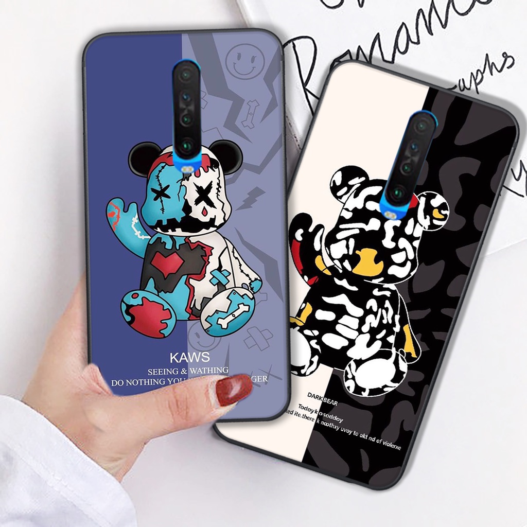 [HÀNG MỚI VỀ] ỐP LƯNG XIAOMI REDMI K20- REDMI K20 PRO -REDMI K30- MI 9T IN HÌNH BEARBRICK CỰC HOT 2021