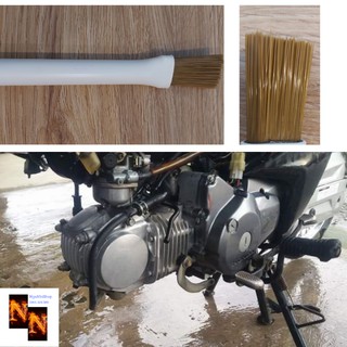 Cọ sợi cước chuyên dọn xe, vệ sinh lốc máy đầu bò tiện lợi cho anh em thợ