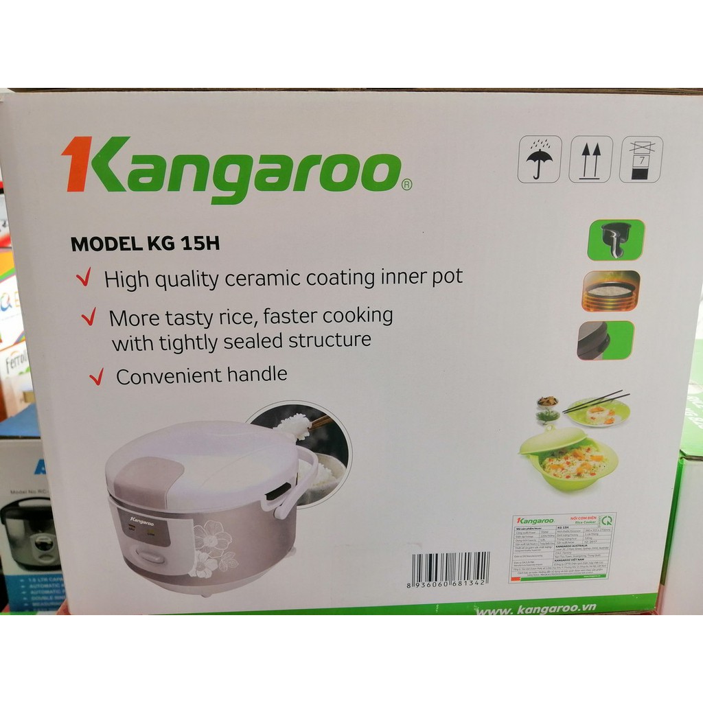 Nồi cơm điện Kangaroo KG15H