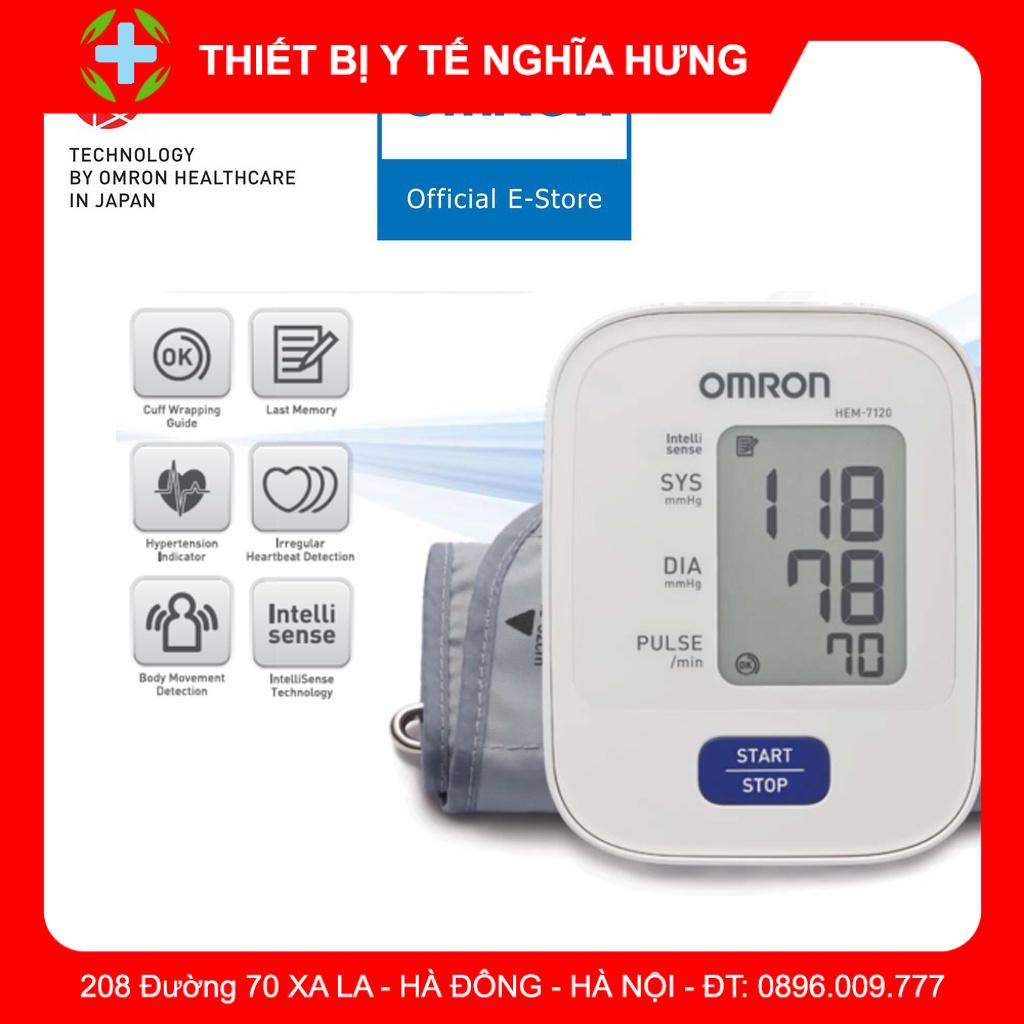 Máy đo huyết áp bắp tay OMRON HEM -7120( Hàng Chính Hãng Nhật Bản )