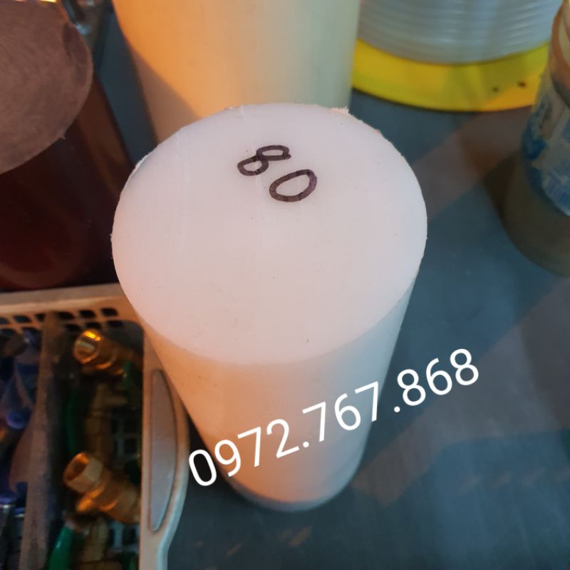 Nhựa POM Hàn Quốc 80*200mm