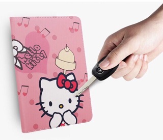 [SALE 10%] Bao da IPad hoạt hình Hello Kitty - Doraemon IPad