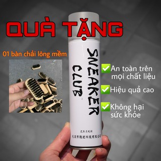 [TẶNG BÀN CHẢI] Chai xịt bọt vệ sinh giày sneaker, 300ml, làm sạch hiệu quả - LiLy Mart