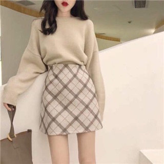 Chân váy kẻ order 7-10d