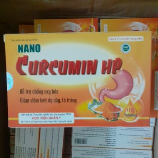 Nano Curcumin HP  - Giải Pháp Cho Người Bệnh Dạ Dày hạn dùng tới t8/2023