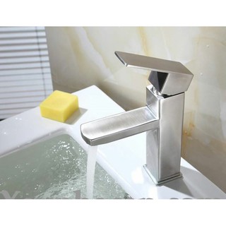 Vòi Lavabo Nóng Lạnh INOX 304 CAO CẤP OS0015