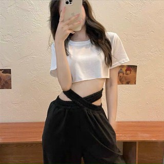 Quần Jogger Nữ Eo Kiểu Hách dáng sexy Chất thun cotton