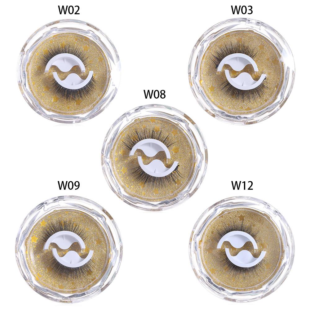 Set 2 Cặp Lông Mi Giả Tự Dính Không Cần Keo Có Thể Tái Sử Dụng