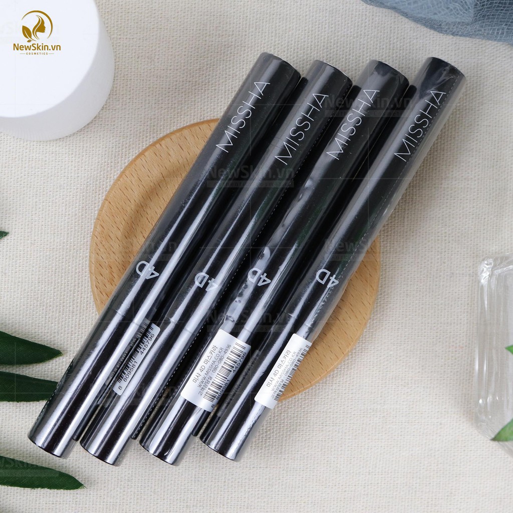 Chuốt Mi 4D Dày Mi Không Lem Missha The Style 4D Mascara