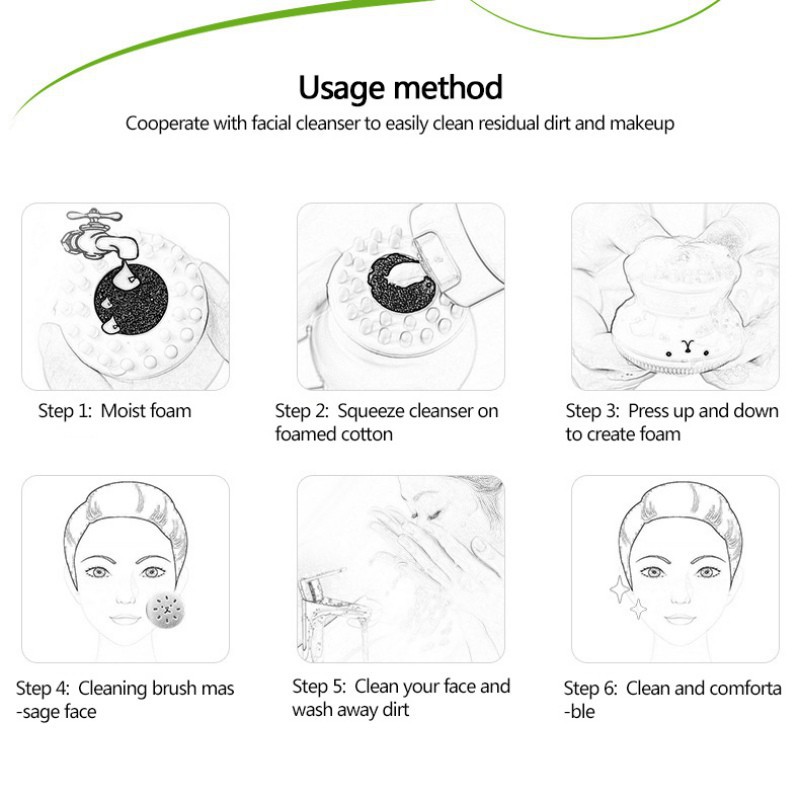 Cọ rửa mặt làm sạch sâu bằng silicon hình bạch tuộc dễ thương | BigBuy360 - bigbuy360.vn