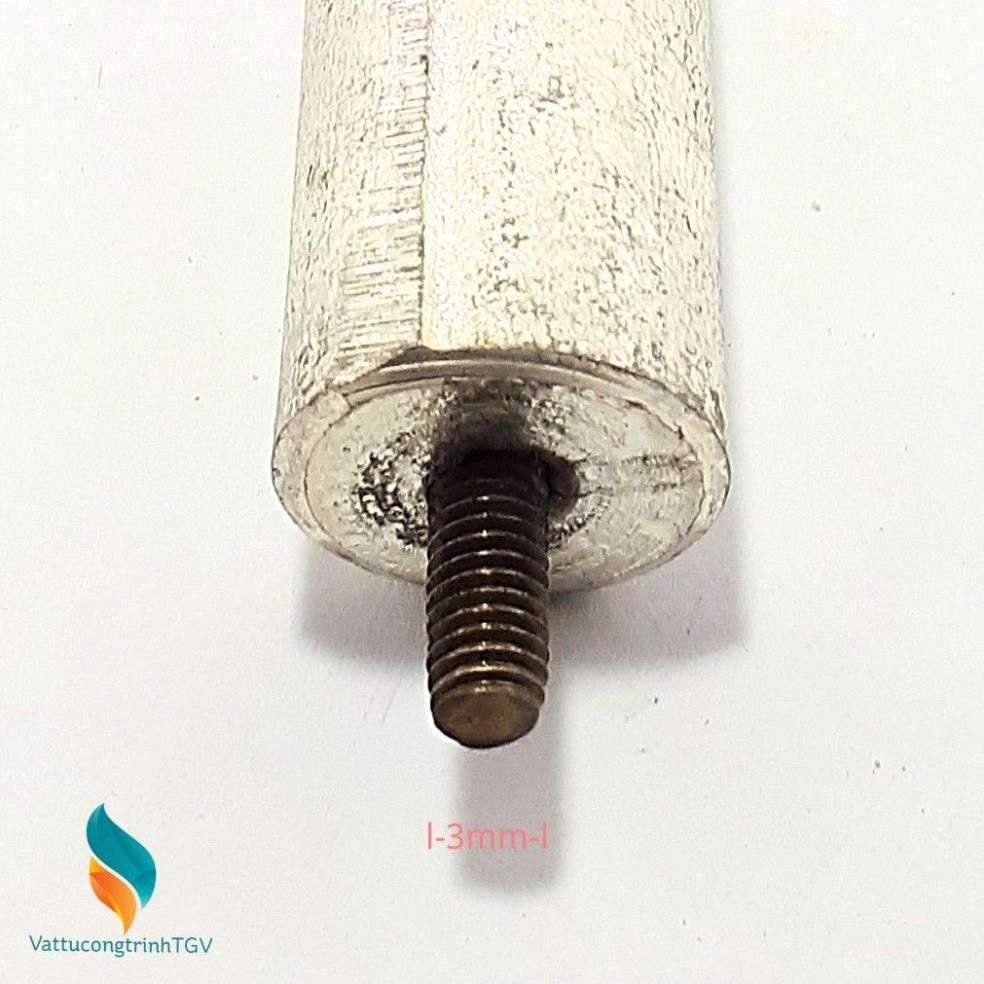 Bộ sợi đốt bát lõm 6,5*20+17cm + Zoăng + Thanh magie 3mm cho Bình nóng lạnh ARISTON 30L (194+344+204)