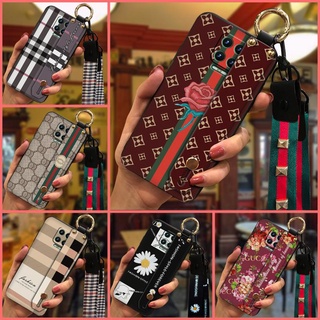 Ốp điện thoại chống sốc chống bụi có dây đeo cổ tay nhiều họa tiết cho Vsmart Aris / Aris Pro