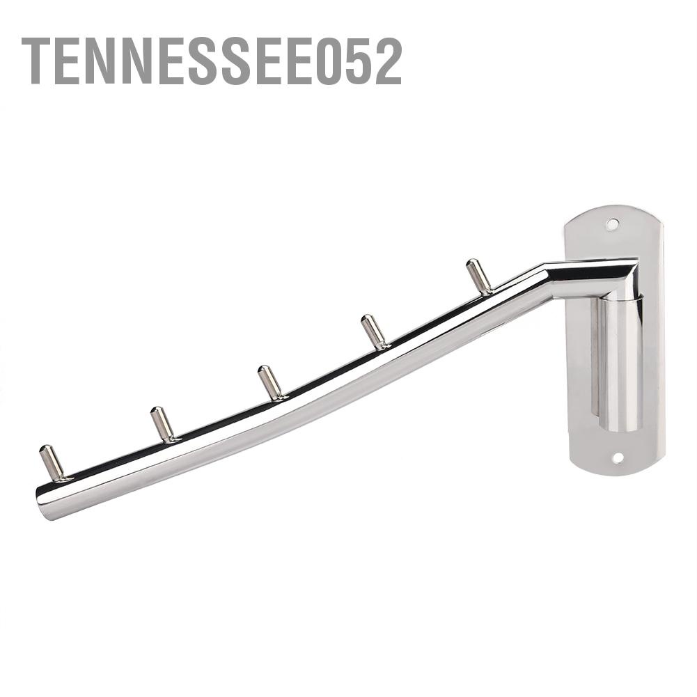 [Hàng HOT] Móc treo quần áo gắn tường bằng thép không gỉ có cánh tay xoay【Tennessee052】