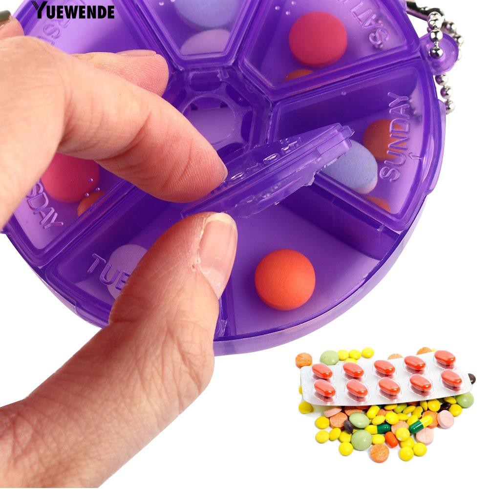 Hộp nhựa đựng thuốc trong tuần tiện dụng