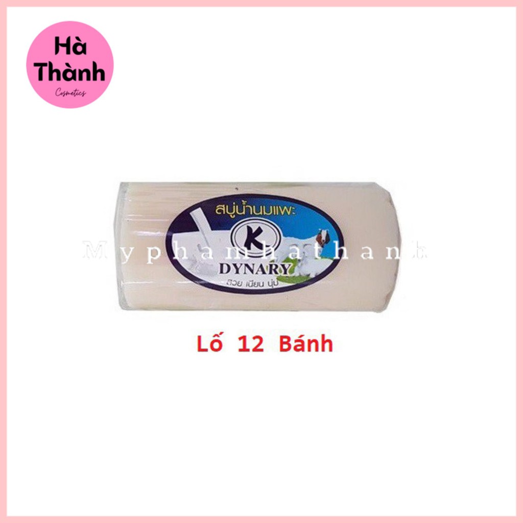 [RẺ VÔ ĐỊCH] Sỉ 12 Bánh Xà Phòng Sữa Dê Dynary Thái Lan 100g ⭐ FREESHIP ⭐ Hàng Chính Hãng ⭐ Siêu Thơm Giữ Ẩm Cho Da ⭐