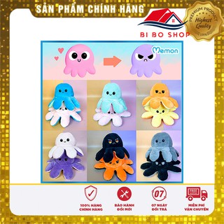 XẢ KHO-[FREESHIP] Gấu Bông Bạch Tuộc Hai Mặt Cảm Xúc Lông Mịn Cao Cấp 30 CM (Nhiều màu lựa chọn) BI BO SHOP