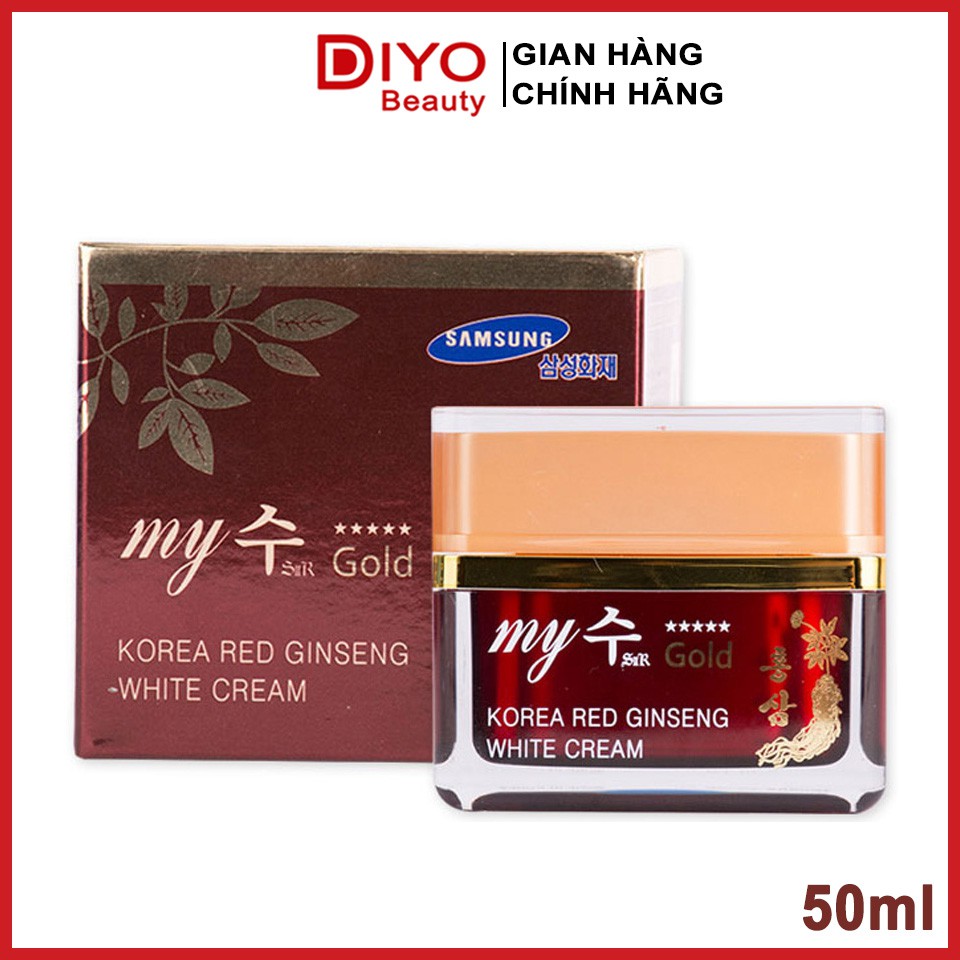 Kem dưỡng hồng sâm My Gold Korea Red Ginseng White Cream 50ml chính hãng