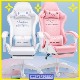 Ghế gaming cao cấp dành cho các game thủ, streamer, ghế xoay văn phòng có gác chân ngả 155 độ