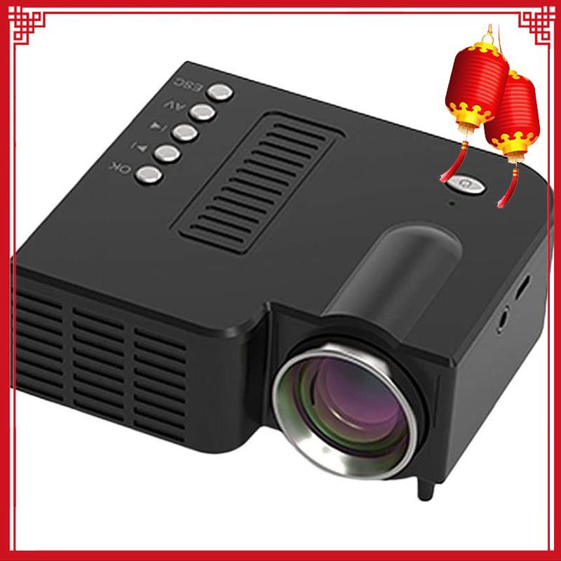 UC28C Mini Projector Video Projector Home Theater Cinema LCD Projector Media Player for Smart Phones