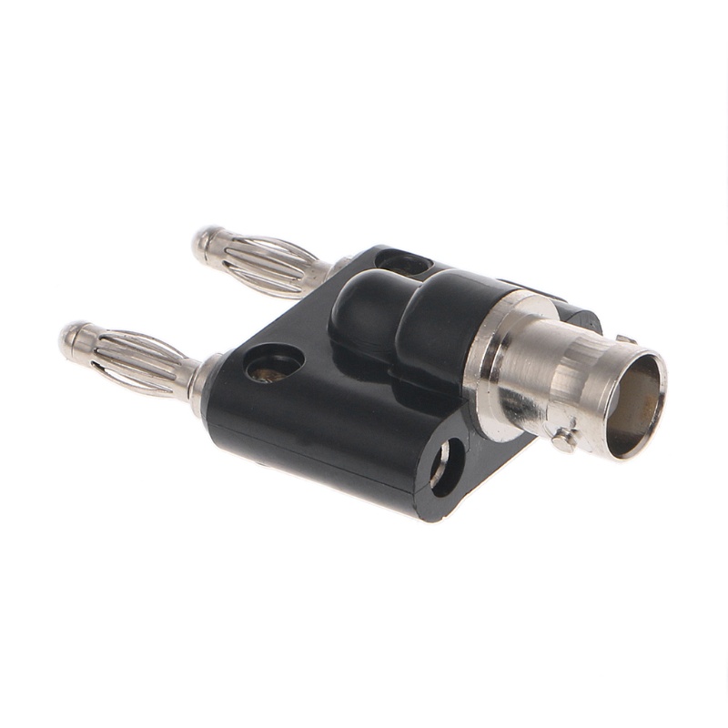 Đầu Nối Chuyển Đổi Giắc Cắm BNC Female Sang Dual Xếp Chồng