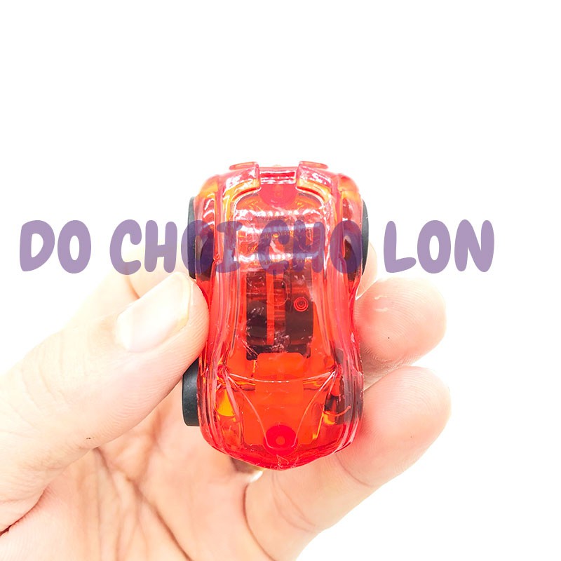 Đồ chơi xe mô hình mini trong suốt Go chạy trớn 9011-12B
