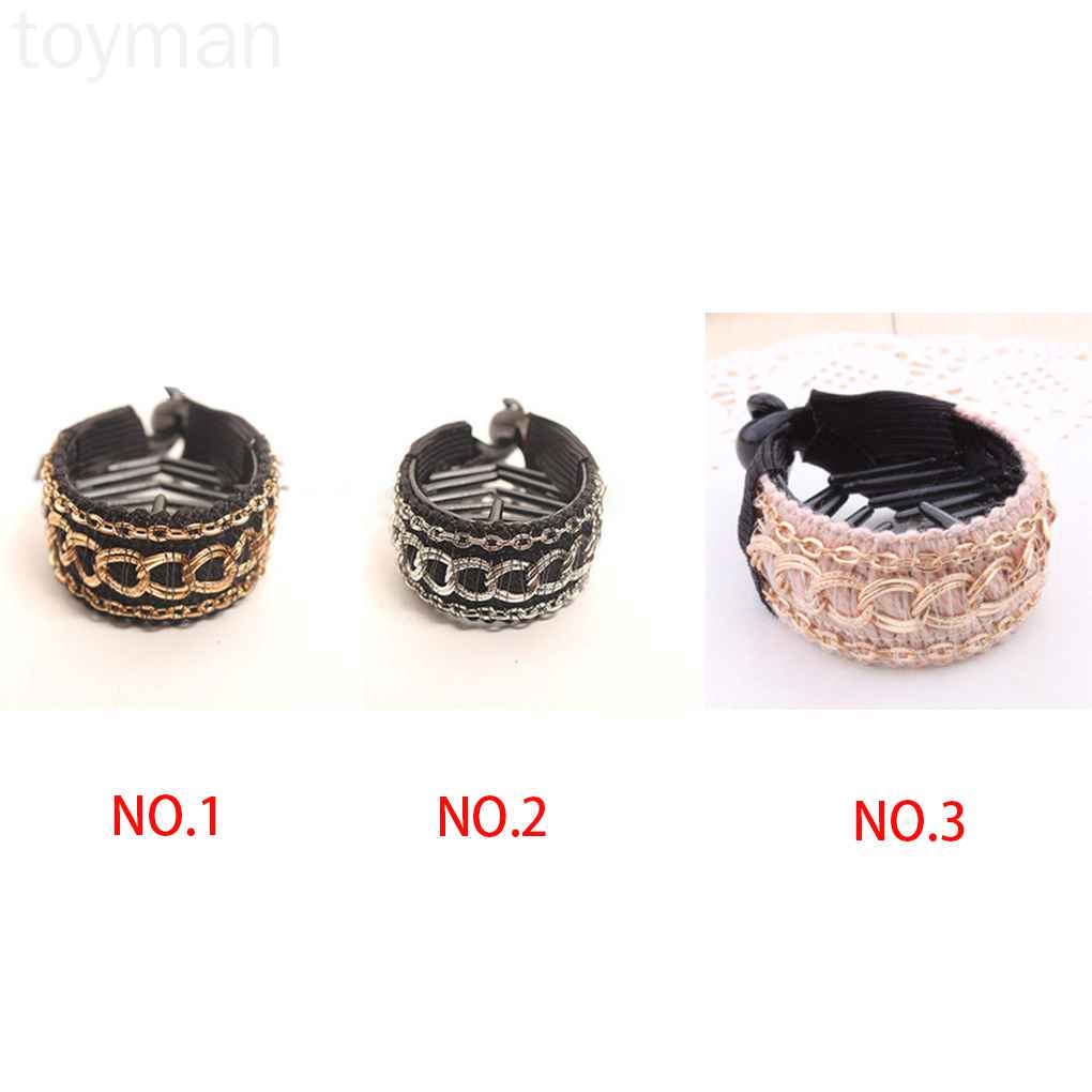 Dây Buộc Tóc Đính Đá Lấp Lánh Cho Nữ