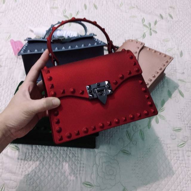 Túi Valentino nhựa silicon