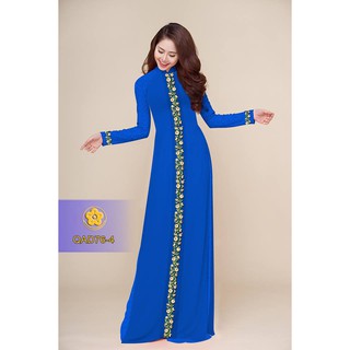 Vải Áo Dài Tằm Ý, Lụa Nhật  QAD76